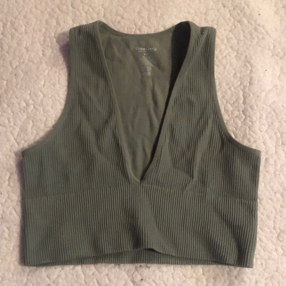 🐉Olive Crop top🐉